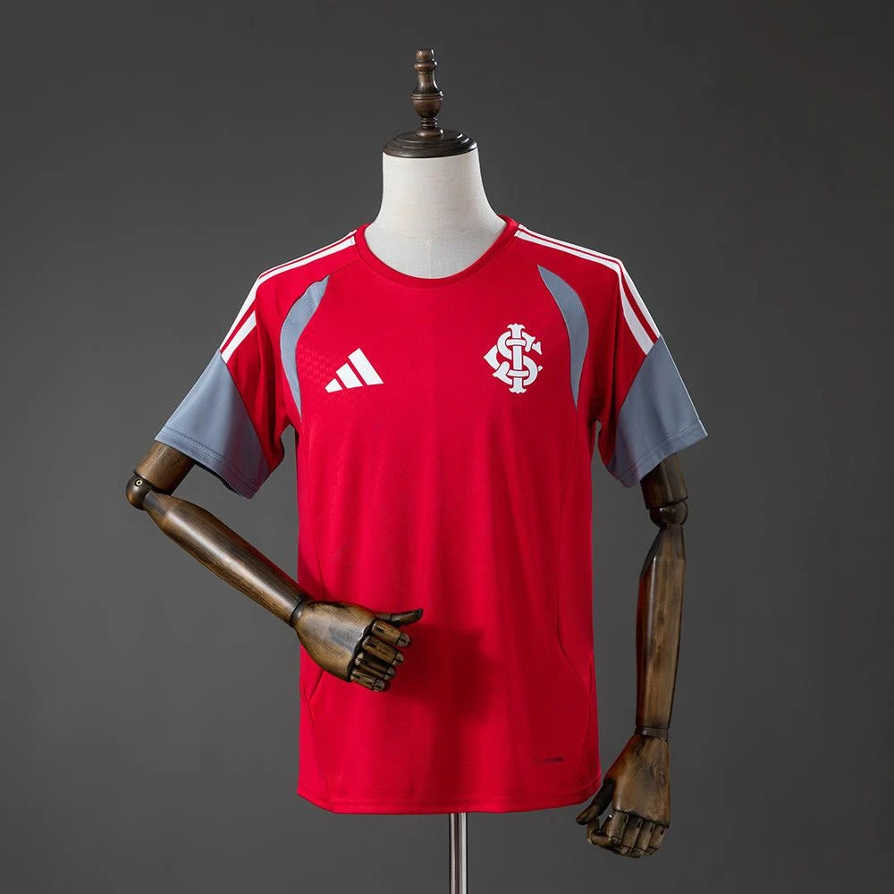 Camisa Internacional Treino 26/27 - Torcedor Adidas Masculina - Vermelha e cinza - 1
