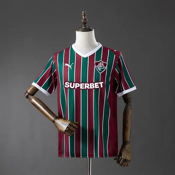 Camisa Fluminense I 26/27 - Torcedor Puma Masculina - Tricolor