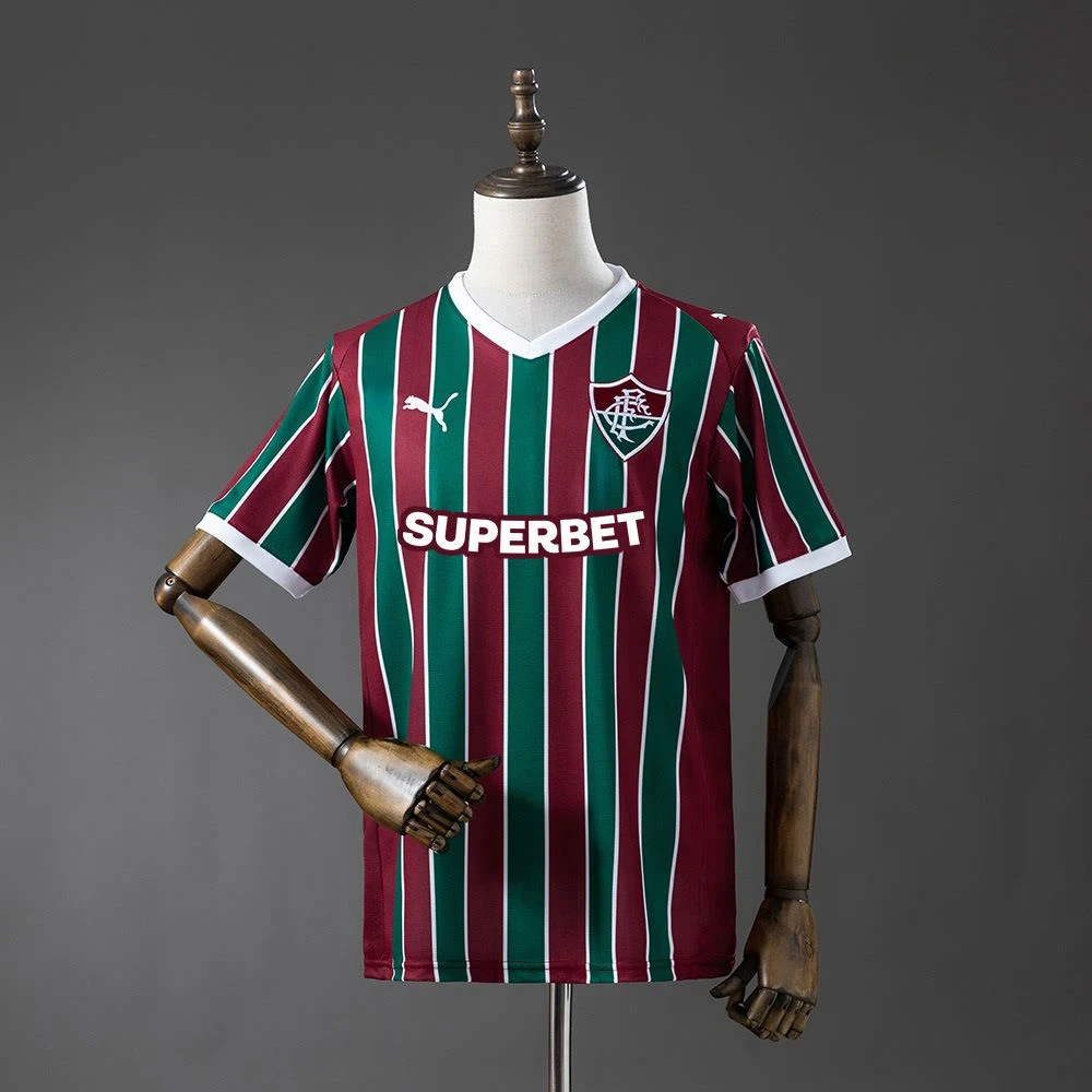 Camisa Fluminense I 26/27 - Torcedor Puma Masculina - Tricolor - 1