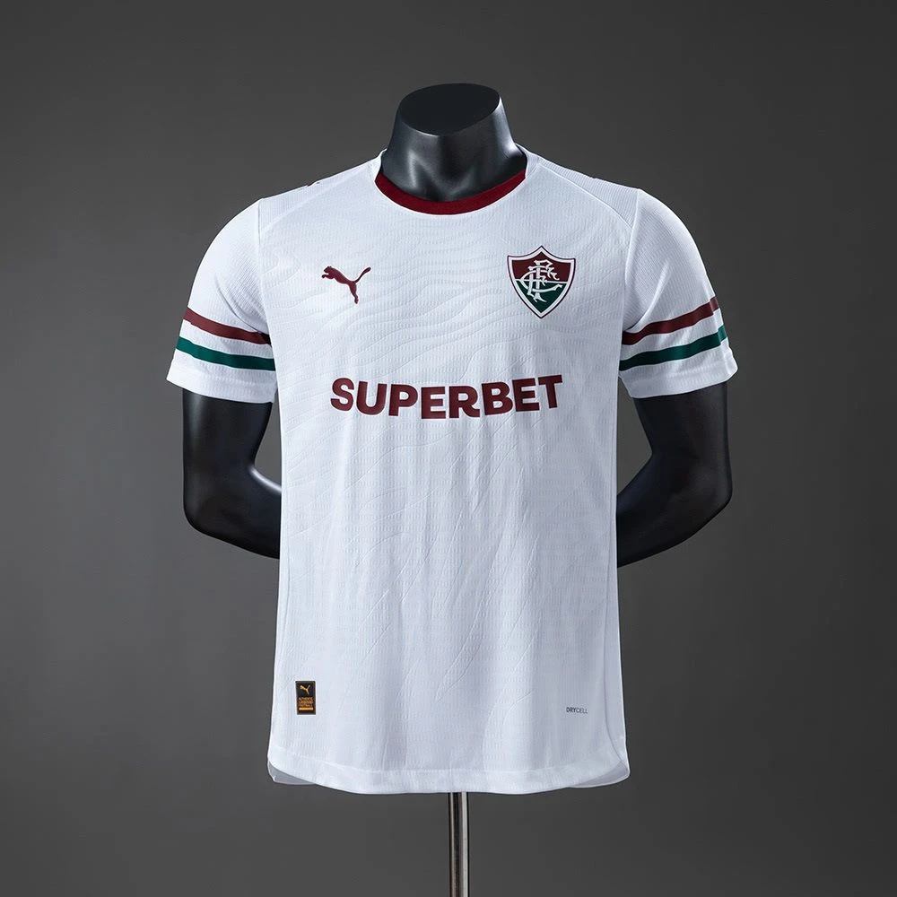 Camisa Fluminense II 26/27 - Jogador Puma Masculina - Branca com detalhes em vermelho e verde - 1