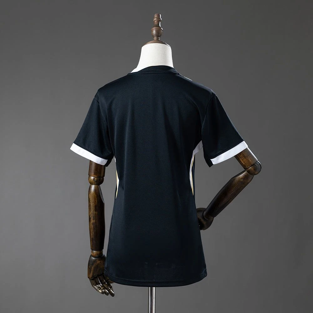 Camisa Atlético Mineiro I 26/27 - Torcedor Nike Feminina - Preta e branca com listras douradas - 2