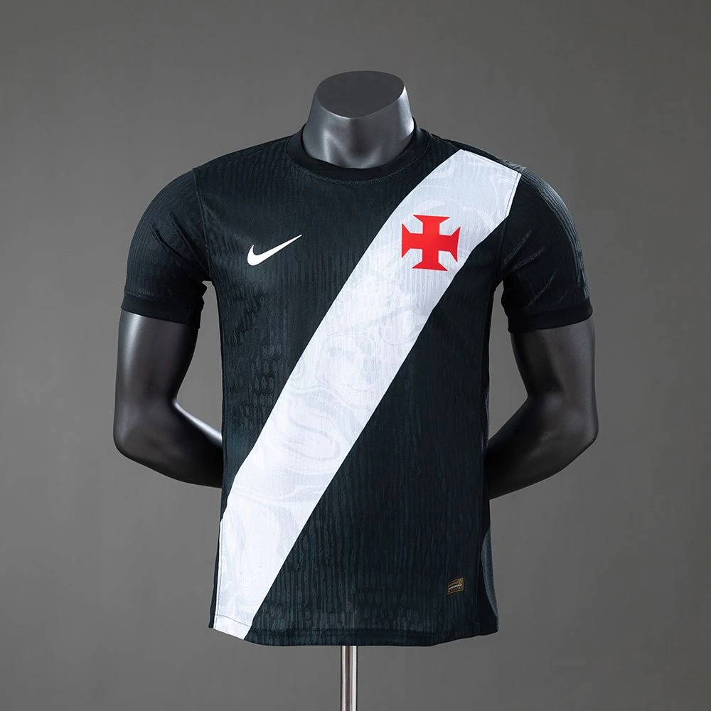 Camisa Vasco da Gama I 26/27 - Jogador Nike Masculina - Preta - 1
