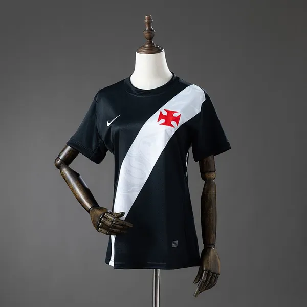 Camisa Vasco da Gama I 26/27 - Torcedor Nike Feminina - Preta