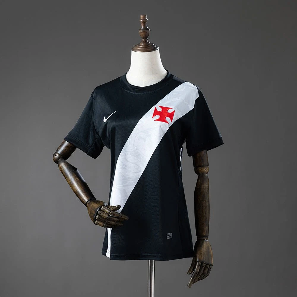Camisa Vasco da Gama I 26/27 - Torcedor Nike Feminina - Preta - 1