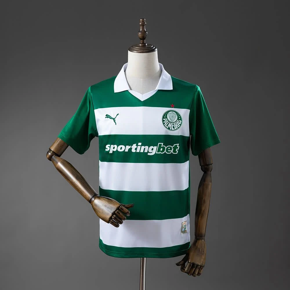Camisa Palmeiras Special Edition 25/26 - Torcedor Puma Masculina - Branca e verde - 1