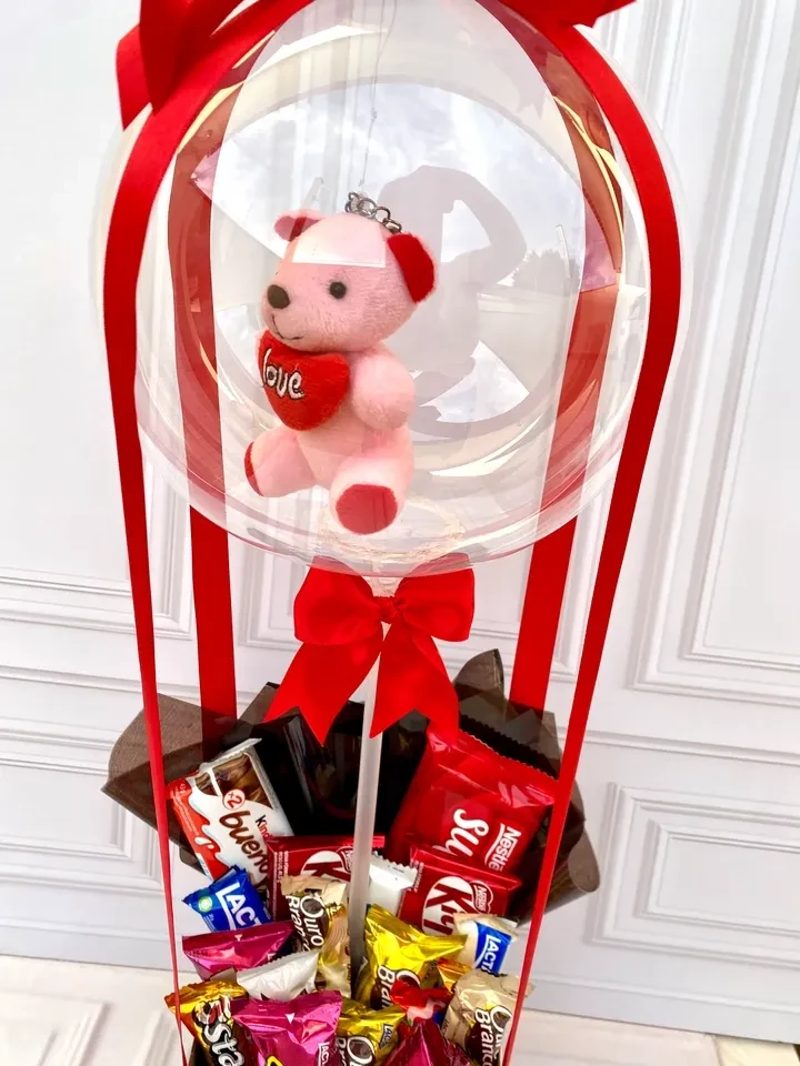 Box com urso no balão  - 2