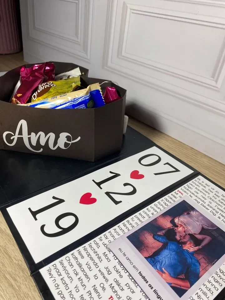 Caixa emoções personalizada  - 6