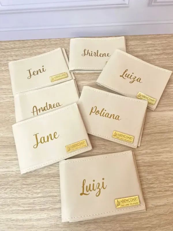 Porta cartão personalizado 