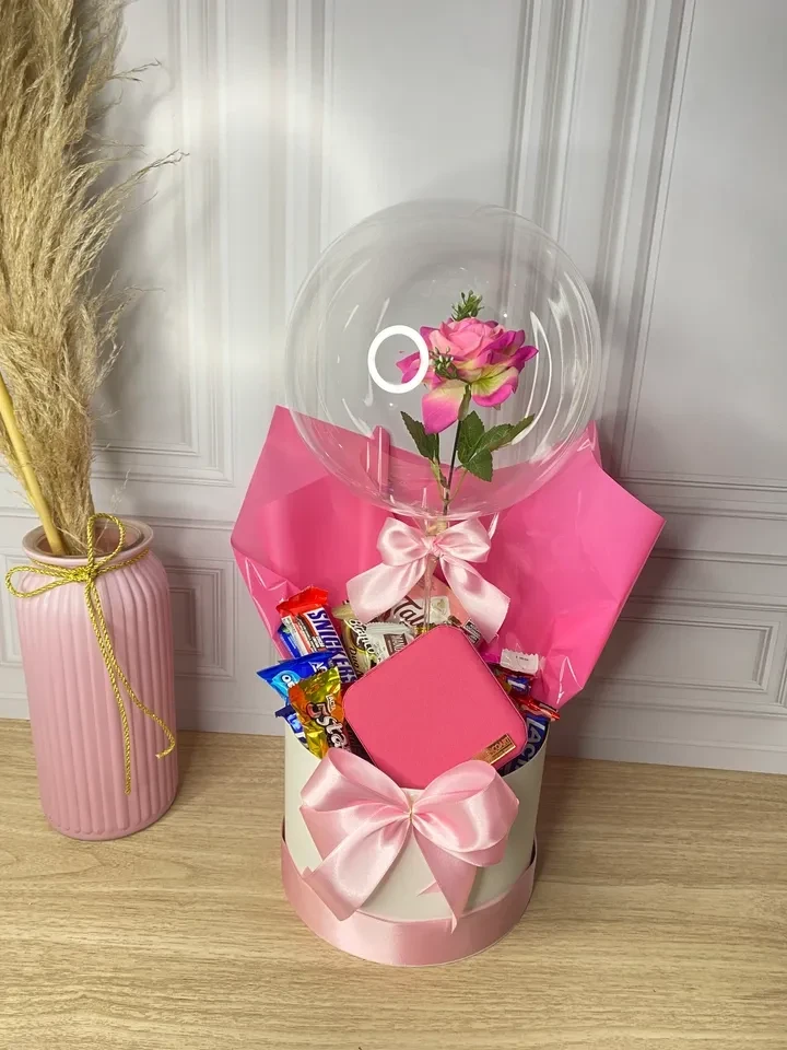Box com rosa encapsulada  - 2