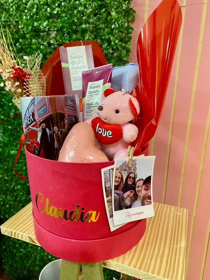 Box luxo personalizada com creme e sabonete natura - 4