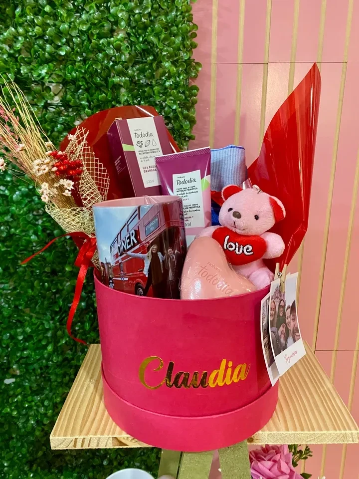 Box luxo personalizada com creme e sabonete natura - 5