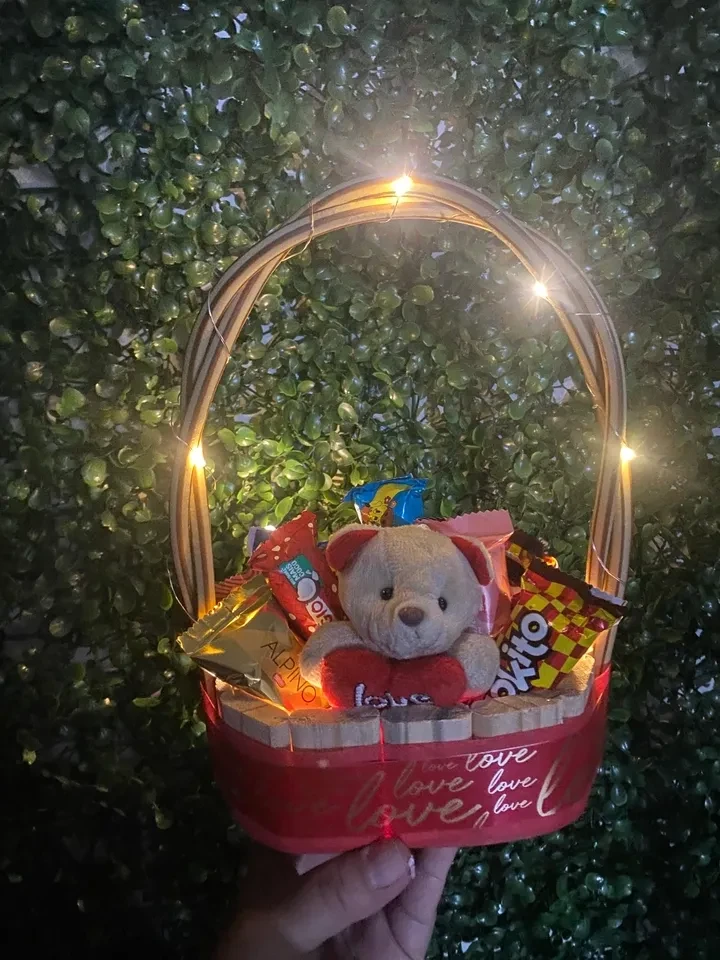 Cesta mini led  - 3
