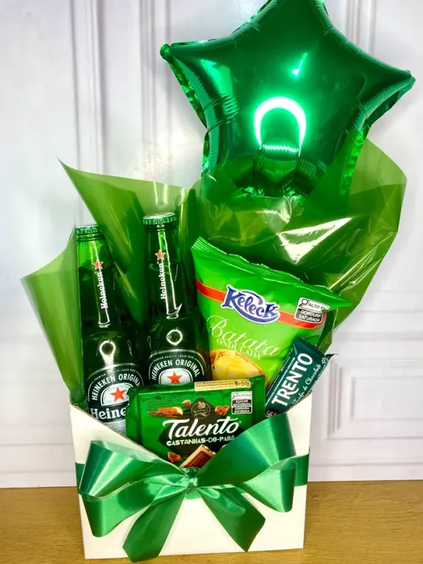 Box Carta com cerveja 