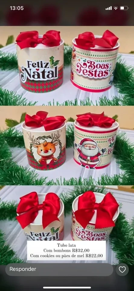 Tubolata personalizada Natal  - 2