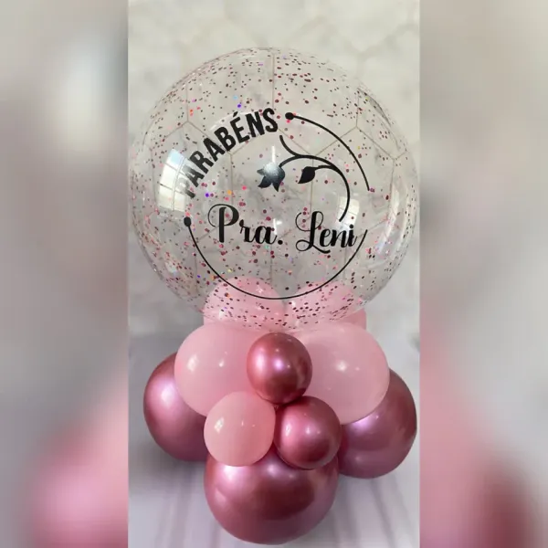 Arranjo de Balão personalizado 