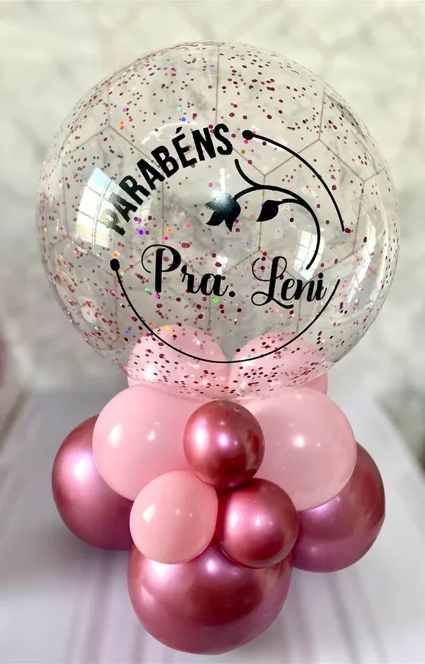 Arranjo de Balão personalizado  - 3