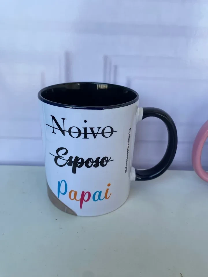 Caneca colorida personalizada  - 3