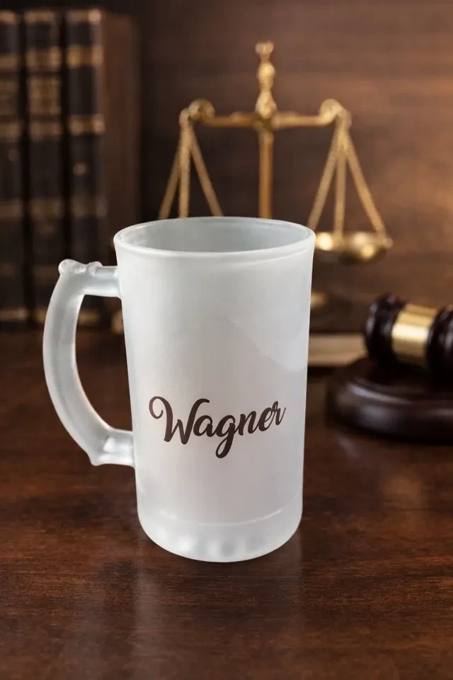 Caneca chopp em vidro 500ml  - 1