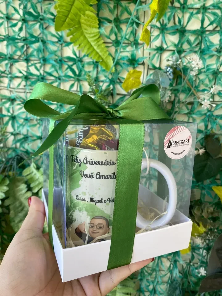 Caixa Vitrine com caneca  - 4