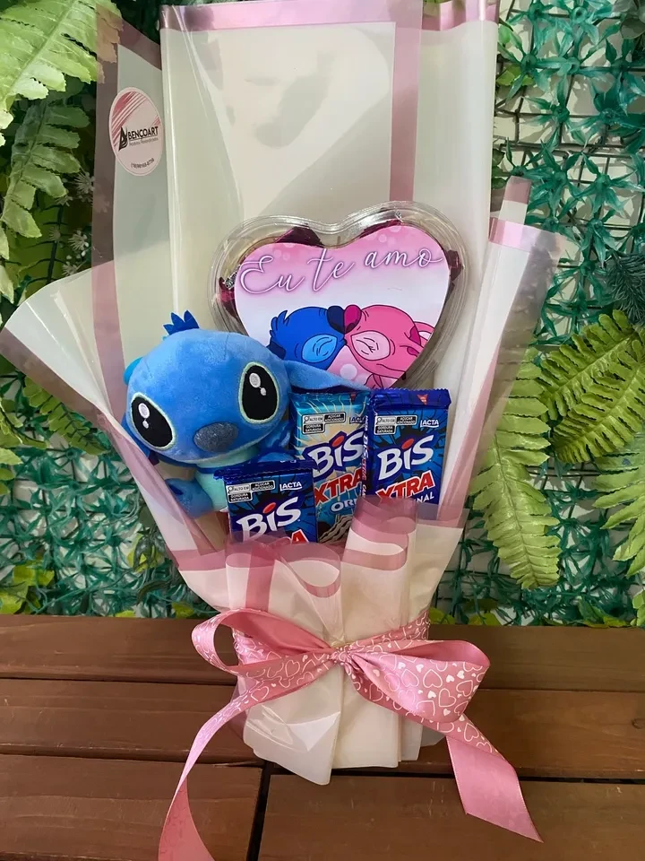 Buque Stitch eu te amo  - 2