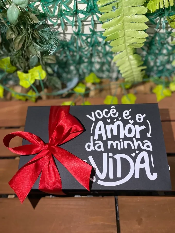Box livro preta  - 1