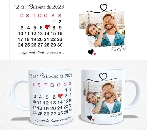 Caneca personalizada com nome e foto , Logo