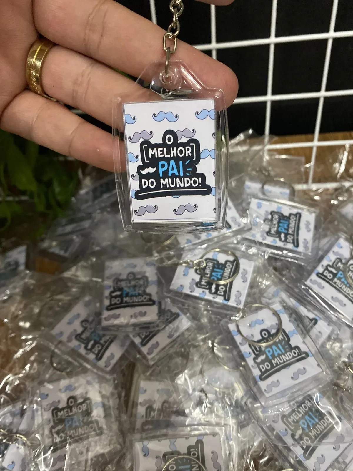Chaveiro acrilico personalizado para empresas, logo, foto , mensagem - 3