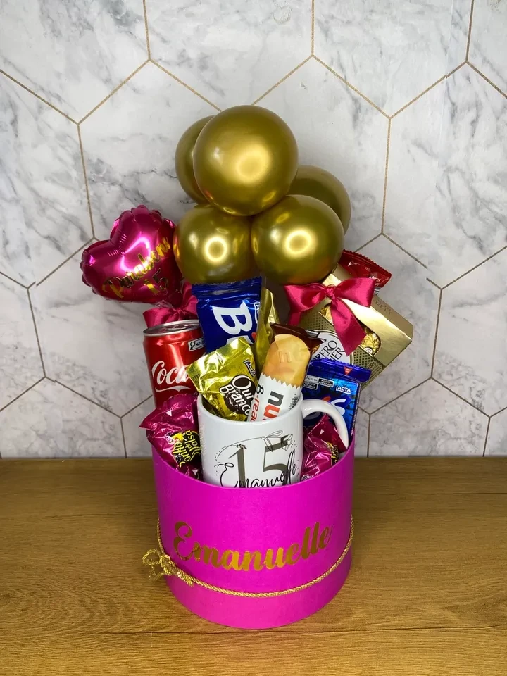 CAIXA BOX LUXO COM CANECA PERSONALIZADA - 1