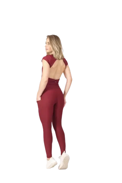 Conjunto calça com cropped
