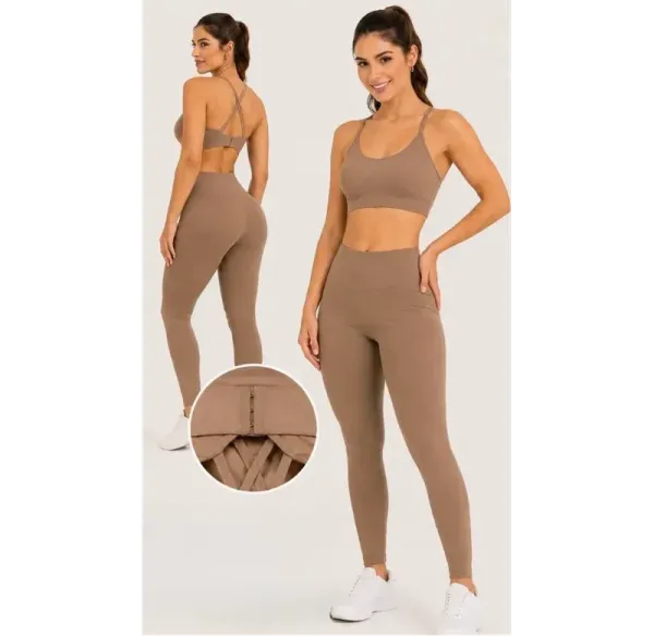 Conjunto calça e Top alça regulável