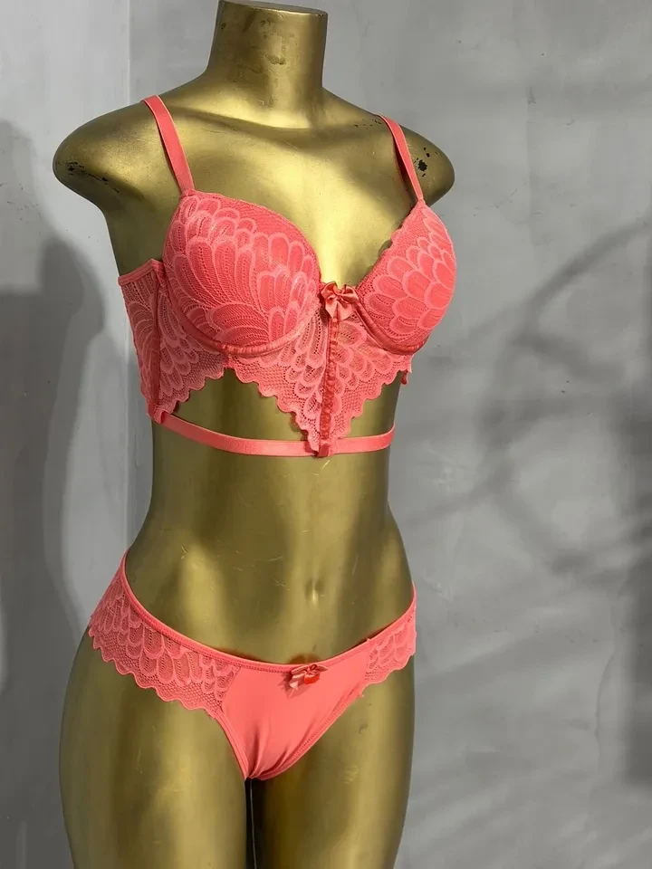 Conjunto Croped Salmão G - 1