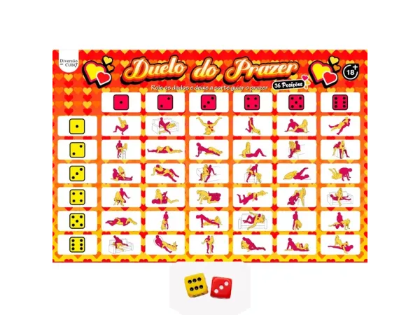 Jogo Duelo do Prazer 36 posições 