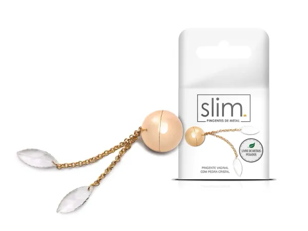 Pingente de Metal Slim 