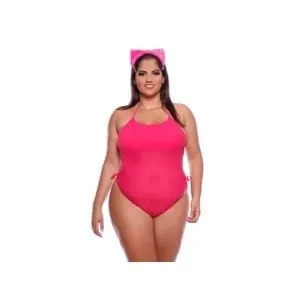 Fantasia Plus Body Gatinha Pink  - 1