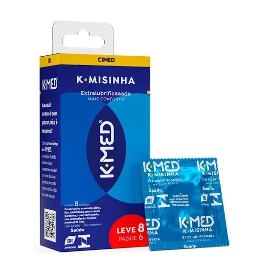 Preserv Kmisinha Extra lubrificada 8x1 - 1