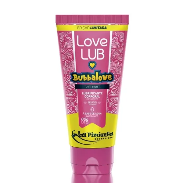 Lubrificante Bubbalove Beijavel Tutti Frutti 60g