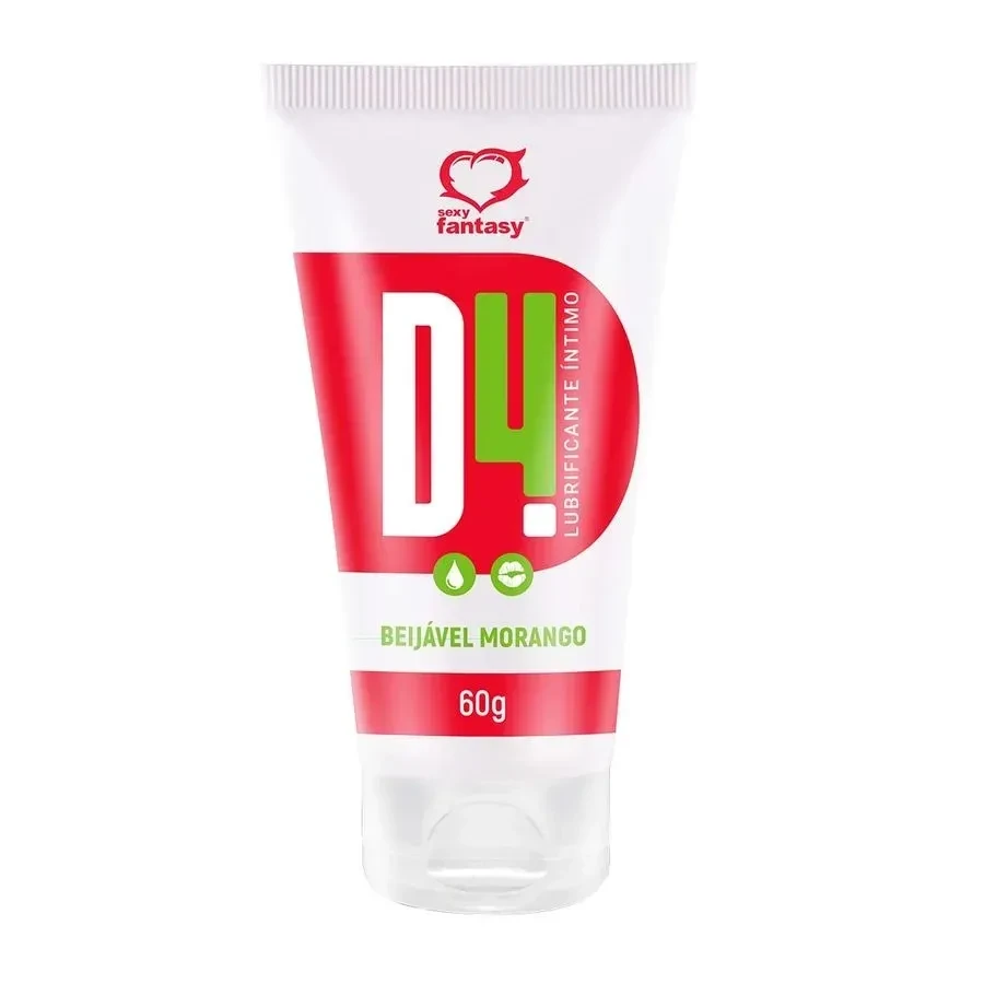 Lub D4 Morango Beijável 60g - 1