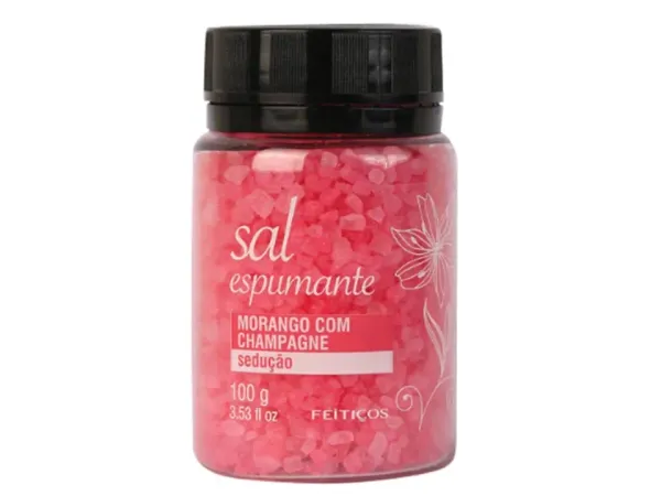 Sais de Banho Feitiços Morango Champ 100g