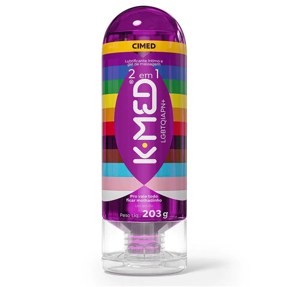 Lubrificante KMed Lgbt+ 203g - 1