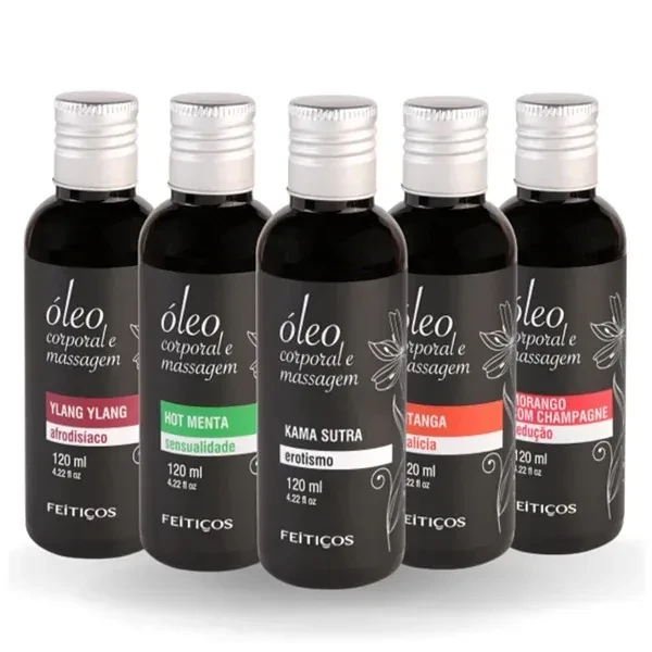 Óleo Corporal e Massagem Feitiços 120ml - 1