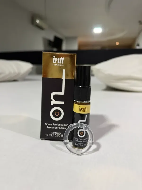 Prolongador On Intt Spray 15ml + Brinde Anel 