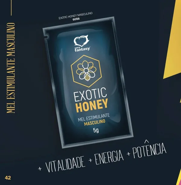 Mel Exotic Honey Masculino 5g
