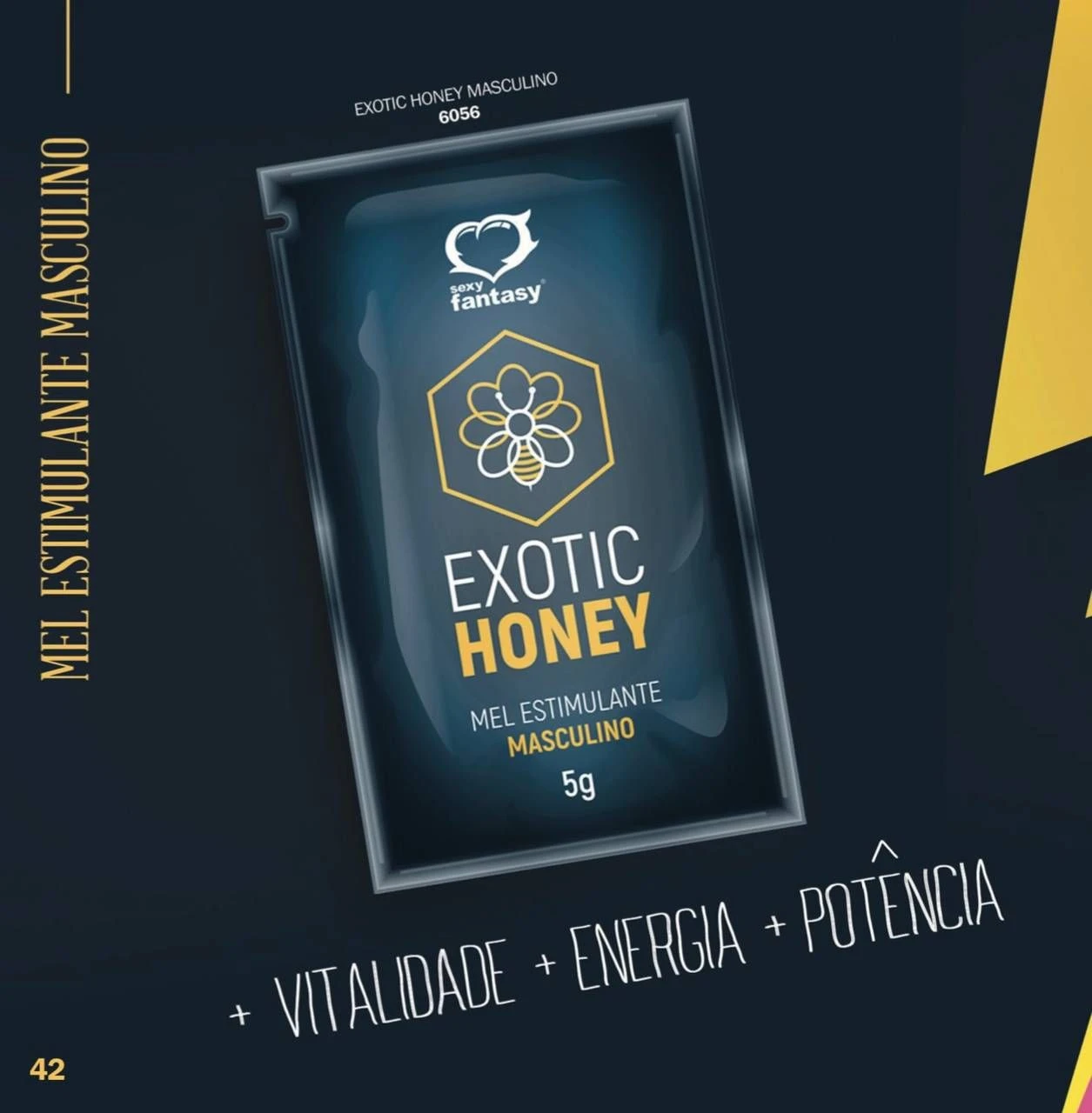 Mel Exotic Honey Masculino 5g - 1