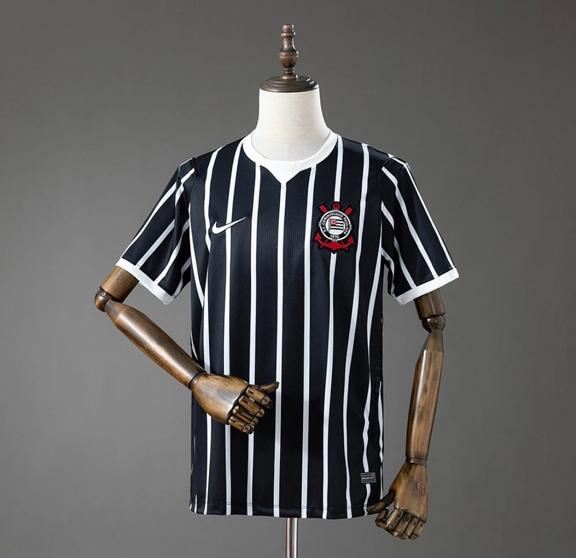 Camisa Corinthians Preta - Modelo Torcedor - 1