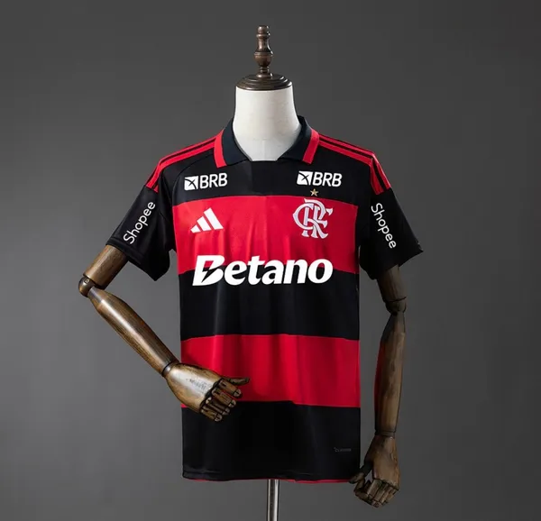 Camisa Flamengo Rubro Negra 26/27 - Modelo Torcedor