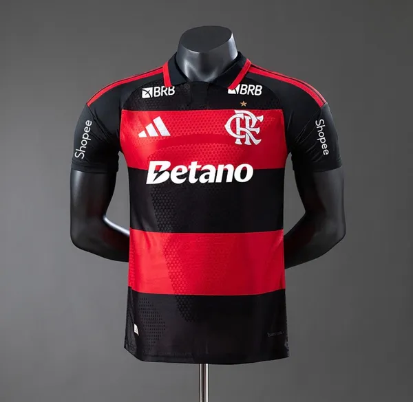 Camisa Flamengo Rubro Negra 26/27 - Modelo Jogador