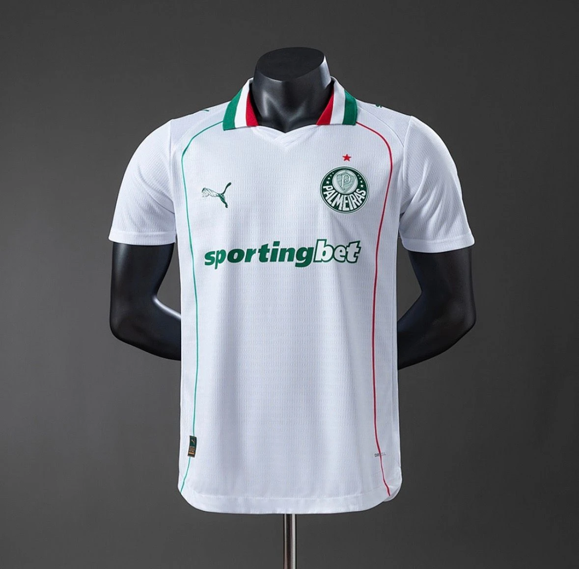 Camisa Palmeiras Branca 26/27 - Modelo Jogador - 1