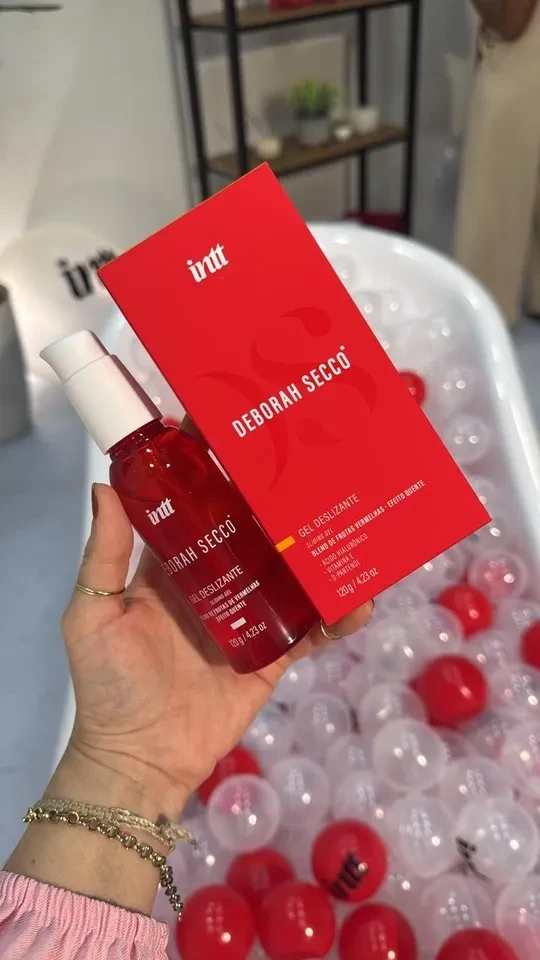 Lubrificante com aquecimento linha premium Deborah Secco - 1