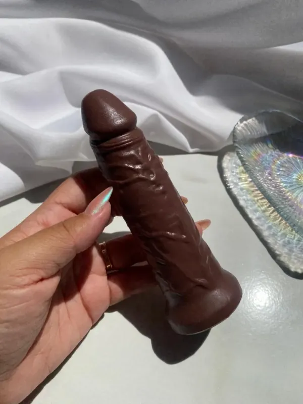 Prótese Aromatizada 14 X 3,4cm - chocolate 