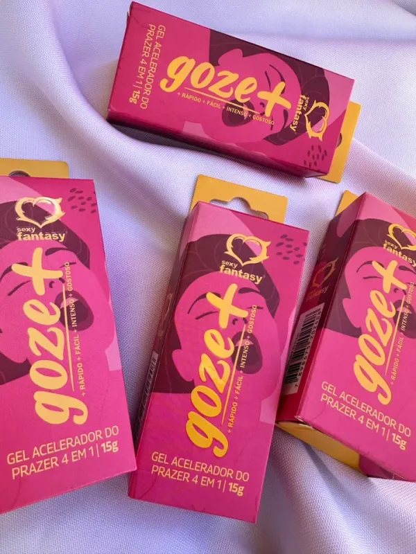 Goze + - Gel acelerador do prazer 4 em 1